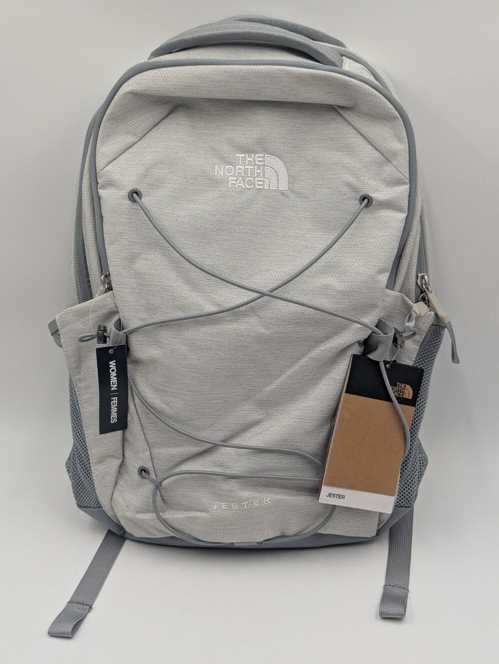 The North Face Women’s 27L Jester White Metal Daypack Laptop Backpack NWT